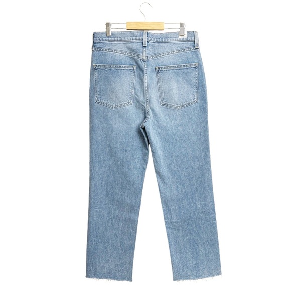 Frank & Eileen Monaghan High Rise Straight Leg Crop Mom Jeans - Picture 3 of 8